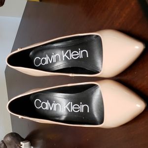 Calvin Klein Nude Pumps